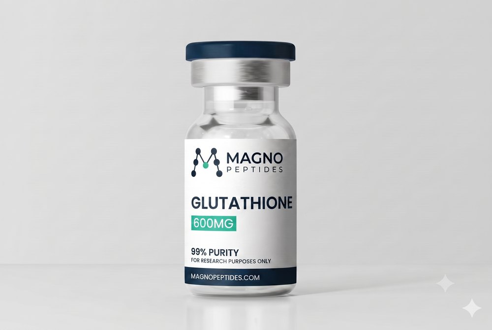 Vial de Glutatión 600 mg - pureza 99% - Magno Peptides