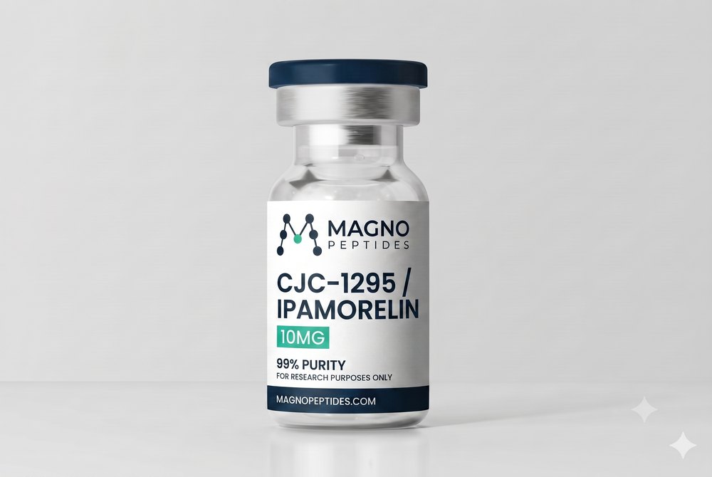 Vial de CJC-1295 / Ipamorelin 10 mg - pureza 99% - Magno Peptides
