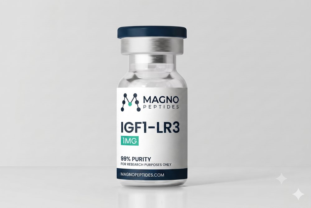 Vial de IGF1-LR3 1 mg - pureza 99% - Magno Peptides
